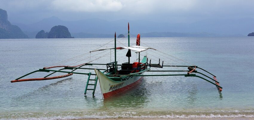 boat, philippines, el nido